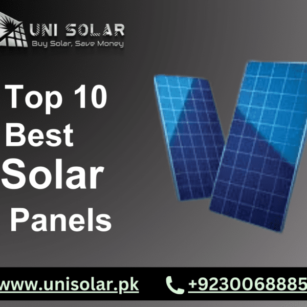 top 10 best solar panels in pakistan