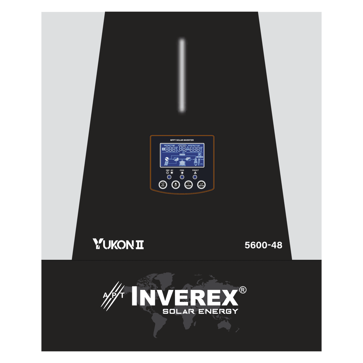 Inverex Yukon Ii Hybrid Inverter Kw V Uni Solar