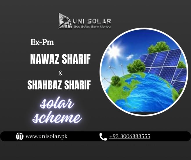 Nawaz sharif solar panels scheme