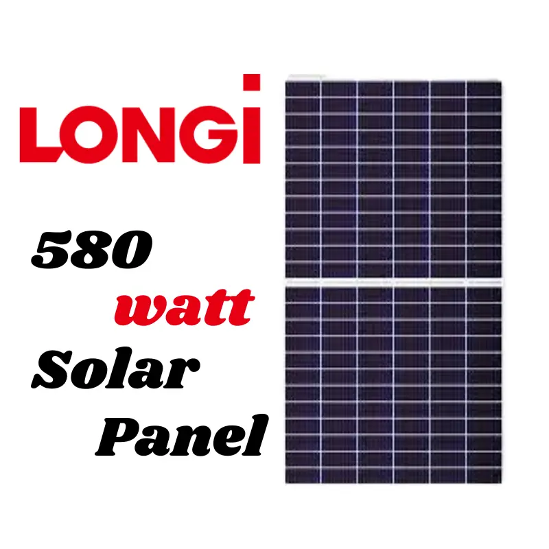 longi 580 watt solar panel