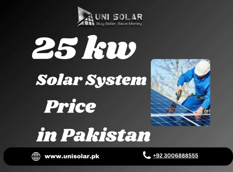 25kw solar system price in pakistan