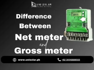 Difference between net metering and gross metering