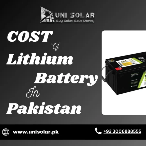 lithium battery price in pakistan